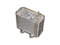 Radiator Oil cooler on engine. Porsche 997 3.8L - 99710702500, 997 107 025 00, 8MO376729621, 99710702502