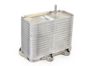 Radiator oil cooler on engine. Porsche 997 3.8L - 99710702500, 99710702502 - 8MO376729621