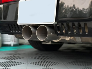 Titanium exhaust tailpipe tip. Porsche 997 GT3, 991 GT3 and GT3 RS - 99711125390, 99711125393
