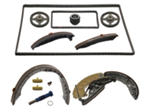 Engine timing Chain Kit for camshaft and oil pump. Porsche 970 3.6L Panamera - 94810516902, 94610725201, 94810516910, 94610725801, 94810223111, 94610518000, 94810518111, 94810502312, 94810516612, 94610506800, 94810506510, 94610725300 - 45675, 59822Set, 90001147