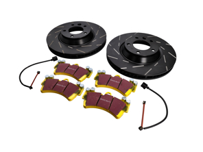 FRONT Sports Brake Disc and Pads Set. Porsche 955 Cayenne turbo - 95535140150, 95535140151, 95535140250, 95535140251, 95535193910, 95535193911, 95535193912, 95535193913, 95535193914, 95535193915, 95535193916, 95561236552
