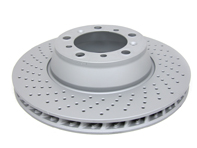 Brake disc rotor, Rear. Standard Coat Z. Porsche 991.2 / 992 (OE Part No 9P1615601 / 9P1615602 - 460.4512.20, 460.4513.20, 99135240301, 9P1615601, 99135240401, 9P1615602 - 460.4512.20, 460.4513.20
