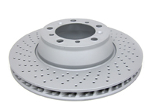 Brake disc rotor, Rear. Standard Coat Z. Porsche 991.2 / 992 (OE Part No 9P1615601 / 9P1615602 - 460.4512.20, 460.4513.20, 99135240301, 9P1615601, 99135240401, 9P1615602 - 460.4512.20, 460.4513.20