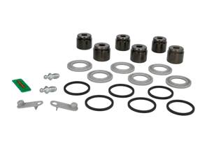 Performance Front Brake Caliper Piston and Seal Kit 34mm, 36mm and 38mm. Porsche 955 Cayenne 3.2ltr / 957 Cayenne 3.6ltr - 95535191501, 95535191502 - 673402