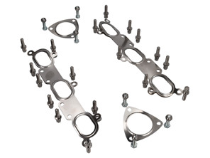 Exhaust manifold gasket, nut and bolt kit. Porsche 996 GT3