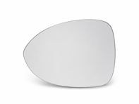 Door mirror glass (Flat), Left for LHD. Porsche 9YA Cayenne 2018>> / 95C Macan-e 2024>> - 9Y1857521