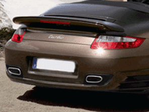 Rear bumper. Porsche 997 Turbo (OE Part No. 99750541116 / 99750541117) - 99750541116, 99750541117, 99750541166, 99750541167