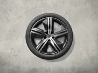 22' Macan exclusive design summer wheel-and-tyre set, with aeroblades carbon. Porsche Macan-e - 95C044660Q