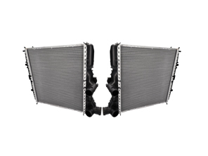 Radiators for Water Coolant Fluid. Porsche Boxster 987 / Cayman 987C / 997 (OE Part No. 99710613102 / 99710613202) - 8MK376730581, 8MK 376 730-581, 8MK376733671, 8MK 376 733-671, 99710613102, 99710613202