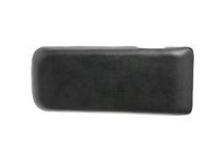 Lid for centre console (cassette box) in black. Porsche 944 and 968 (LHD) - 9445521650005T, 94455216500
