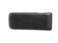 Lid for centre console (cassette box) in black. Porsche 944 and 968 (LHD) - 9445521650005T, 94455216500