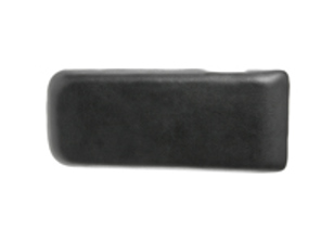 Lid for centre console (cassette box) in black. Porsche 944 and 968 (LHD) - 9445521650005T, 94455216500