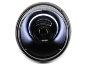 Headlamp Bi LED with DRL and Turn Signal, Black. Porsche 964 LHD Cars