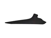 Centre console trim slush technology Black. Porsche 981 / 718 / 991 - 99155313102DK4, 99155313202DK4