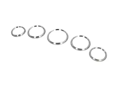 Rennline Aluminium Gauge Bezels. Porsche 911/912/930/964/993 - I04