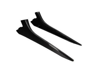 Rennline carbon fibre centre console side panels. Porsche 991 / 981 / 718 - 99155313102, 99155313202, 99155313101, 99155313201