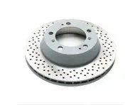 Brake disc rotor Rear, drilled monoblock, 299x24mm. Porsche 986 (OE Part No 98635240301) - 98635240301 - PRX39863