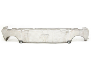 Heat shield for rear bumper. Porsche 996 Turbo - 99650547505