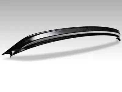 TechArt carbon fibre rear bumper trim panel. Porsche 718 Boxster and Cayman - 082.121.700.009G, 082.121.700.009M