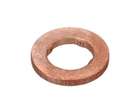Metal Sealing Ring For Fuel Injector Nozzle. Porsche 957 / 958 Cayenne Diesel 3.0L V6 2009-2011 - 95511051900 - A1640103, 173.190