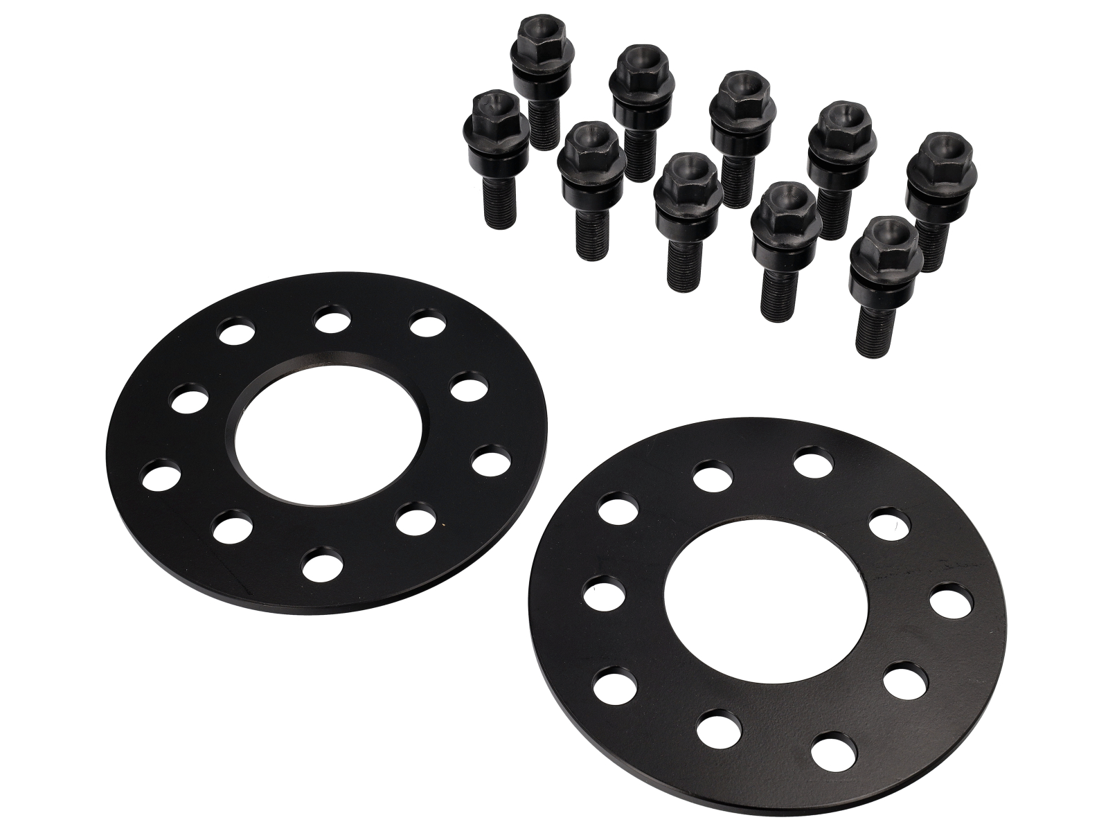 Wheel Spacers 5mm Porsche 5/130 stud Pattern with long bolts SPACERKITB5 Design 911