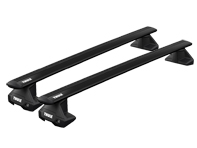 Thule Evo 135 Black roof rack system for Porsche 971 Panamera Sport Turismo2018>> - 711420, 710500, 145155