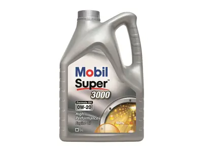 Mobil Super™ 3000 Formula OV 0W-20 Fully Synthetic Engine Oil 5Ltr - 0W-20, 156283, 156281 - 156283