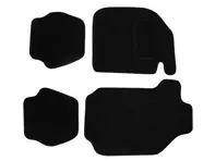 Floor mat set black. Porsche 911 1989 Speedster (No A/C) RHD - Right hand drive - P0154