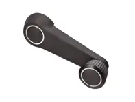Window Crank Handle, Saddle Brown. Porsche 924 / 944 - 32183758190V