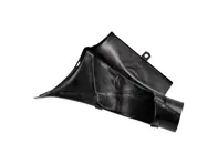 Hot air socket, LEFT REAR. Porsche 911 / 914 - 93010632102, 93010632101, 93010602150 - ENG11.2.112, ENG112112, 1682602070