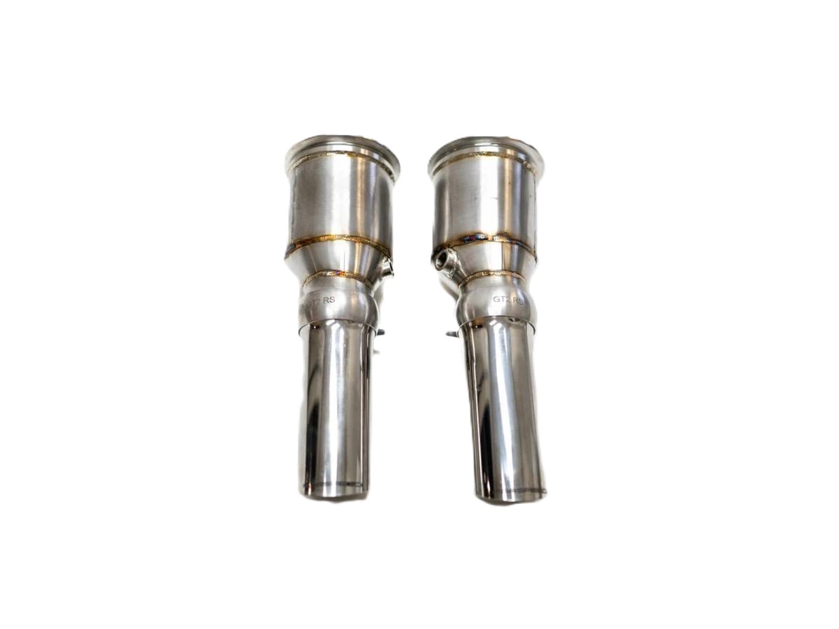 Fabspeed Competition Link Pipes. Porsche 991.2 GT2 RS (2018+) - 9P1254400B, 9P1254400E, 9P1254450B, 9P1254450E - FS.POR.9912GT2RS.RACECB