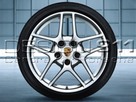 19' Carrera S II Alloy Wheels & Tyres Original Porsche for 997.2 C2 / C2S - 99704460064