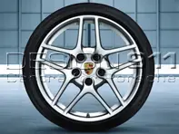 19' Carrera S II Alloy Wheels & Tyres Original Porsche for 997.2 C2 / C2S - 99704460064