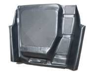 Plastic front trunk liner luggage mat. Porsche 356B T6 / 356C - 64455110306, NLA.551.103.06