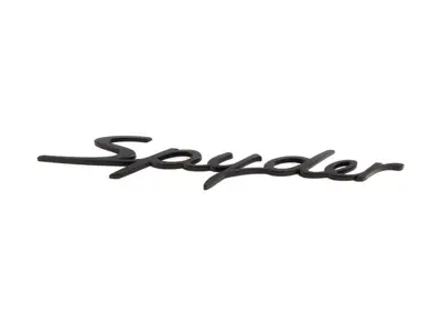 'SPYDER' Badge for Porsche 987 Boxster - 98755923903, 987.559.239.03