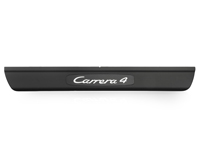 Door sill, in black for Porsche 996 Carrera 4 - 99655130301A03