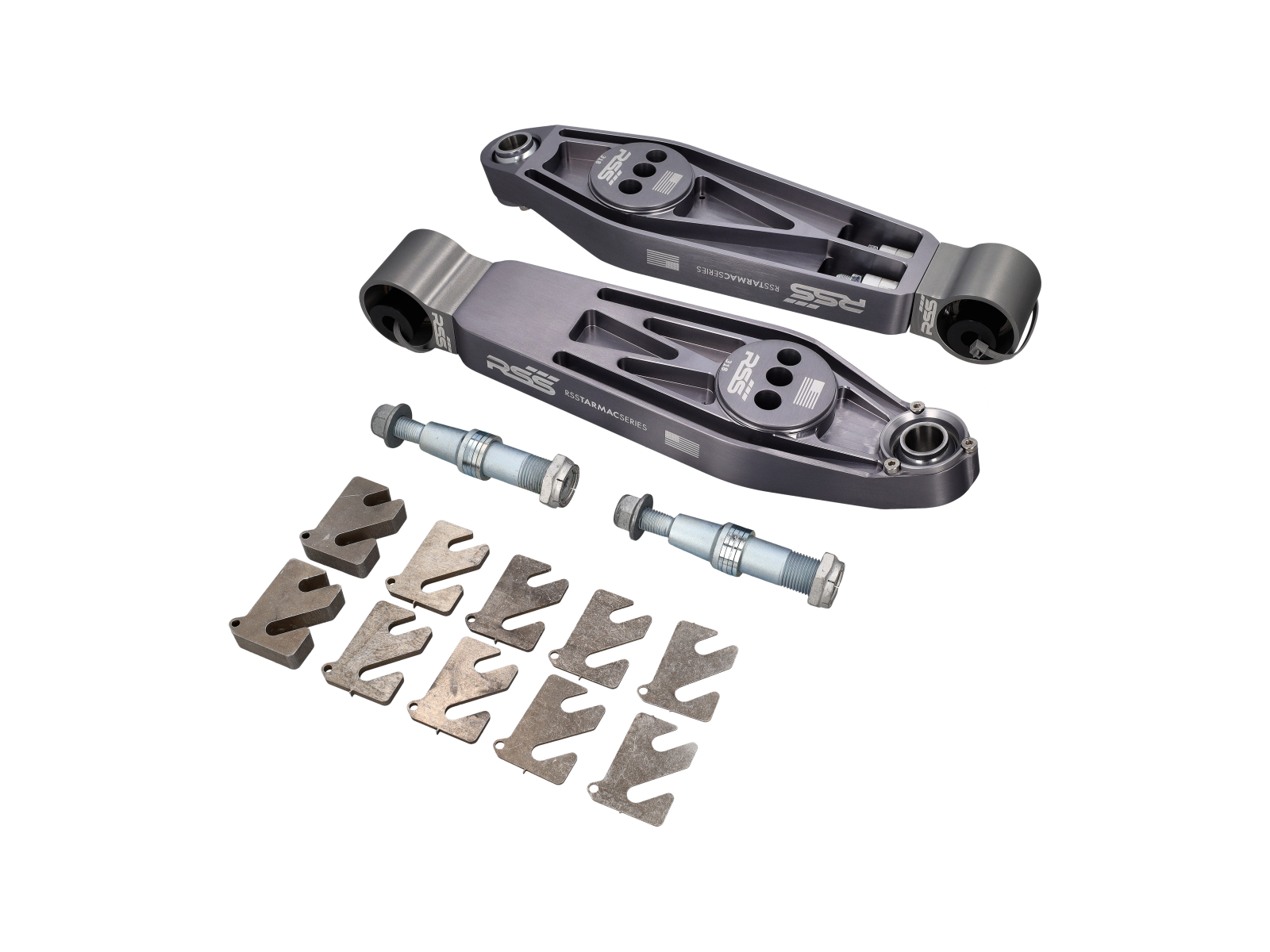 Adjustable thrust arm bushing lower control arm kit for Porsche models with lowered suspension. - 999356, 999361, 356, 361, 99634105307, 99634105308, 99634105309, 99634105310, 99634105311, 99634105312, 99634105313, 99634105314, 99634105315, 99634105316, 99634105317, 99634112290, 99634144190