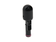 Headlight washer black matt nozzle head. Porsche 991.1 / 981 Boxster / 981C Cayman - 99162826501, 99162826500