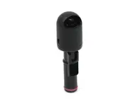 Headlight washer black matt nozzle head. Porsche 991.1 / 981 Boxster / 981C Cayman - 99162826501, 99162826500