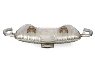 Exhaust muffler / silencer. Porsche 986 Boxster 97-99 - 99611112107, 99611112106, 99611114105, 99611114111, 99611114202, 99611114211, 99611115101, 99611115202, 9961111210