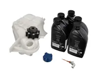 Engine coolant expansion tank kit with sensor. Porsche 996 1997 - 2000 - 99610614753, 99610614754, 99610614755, 99610614756