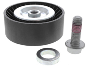 Drive belt tensioning roller. Porsche 996 / Boxster 987 / Cayman 987C / 997 - 99710211700 - V45-0012