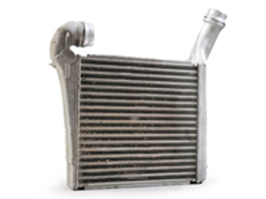 Radiator intercooler. Porsche 970 Panamera Diesel - 97011021041, 97011021035, 30350