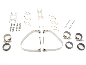Mounting kit for complete exhaust system on Porsche 964 - 99311119500, 99908500102, 90007428202, 99908405202, 96411119800, 96411119205, 96411124702, 99902512501, 96411111902, 96411133600, 90007431101, 90022300102, 99908409502, 90007507803, 90002500703, 90015100603, 90007535400, 99950707300