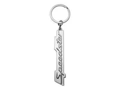 Porsche Key Ring With Speedster Lettering, Silver. - WAP0500330SSPE
