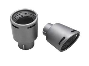 Titanium Tailpipes - Set of 2. Porsche 718 Boxster / Cayman GTS 4.0L (Incl. Spyder/GT4)  / 991-2 Carrera - 9P1251187K, 9P1251187L, 9P1251188K, 9P1251188L, 982251187AH, 982251187AC, 982251187AJ, 982251188C, 982251188A, 982251188D, 982251187C, 9GT251187B, 9GT251188B, 99104420024, 99104420025