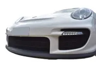 Front Bumper Stainless Steel Grill Set ZunSport. Porsche 997 GT2