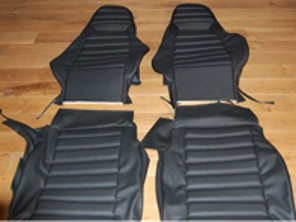 Front Comfort Seat Restoration Kit (2 Seats). Porsche 911 1977-84 - 911521BKVPR, 911521