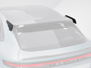 TechArt Conversion Kit for Roof Spoiler End Plate - For non Turbo GT models - 09Y.121.680.009, 09Y.121.680.009G, 09Y.121.680.009M, 9Y.100.680.001 - 9Y.100.680.001