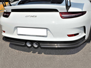 Rear bumper lower diffuser, carbon fibre. Porsche 991 GT3 RS - 991505811901E0, 99163149580, 99163149680 - SF/C991-505-811-90-1E0/GT3RS, SF/C991-631-495-80/GT3RS, SF/C991-631-496-80/GT3RS